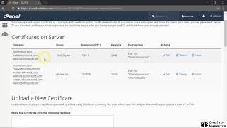 Install Paid SSL Certificate Using Cpanel