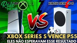 INSANO! XBOX SERIES S VENCE PLAYSTATION 5  e TODOS FICAM SURPRESOS