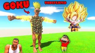 GOKU is BACK in UNDEFEATED SERIES vs ALL UNITS in Animal Revolt Battle Simulator with SHINCHAN CHOP