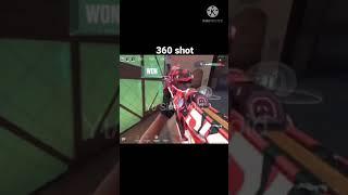 INSANE 360 OPERATOR SHOT  IN VALORANT  | #shorts #videoshorts #void ko