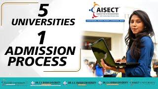 Aisect Group Of Universities- One Admission Process | Aisect