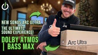 NEW Sonos Arc ULTRA Dolby Atmos Soundbar Unboxing & Overview