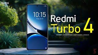 Redmi Turbo 4 Price, Official Look, Design, Specifications, 16GB RAM, Camera, Features | #redmi