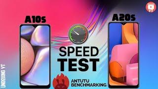 Samsung A10s Vs Samsung A20s Snapdragon Vs Mediatek | Speed Test | Antutu Bench