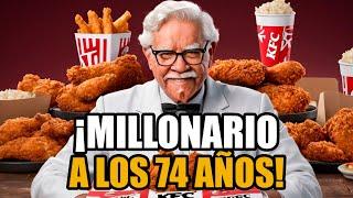 Millonario a los 74 años Vendiendo Pollo Frito | La Historia del Coronel Sanders, Fundador de KFC 