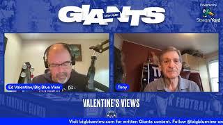 NYG 53-man roster projection | Valentine's Views | Tony DelGenio