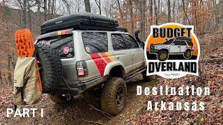 10 rigs from 6 different states meet up for an Arkansas Overland adventure! P.1