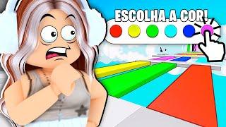 OBBY MAS EU ESCOLHO A COR - Roblox