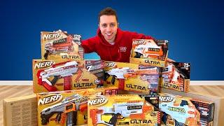 I bought EVERY Nerf Ultra!