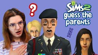 General Buzz and WHO?!  Guess The Parents #1  Sims 2