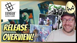 Gundam Card Game: Game Announcement and Release Overview!