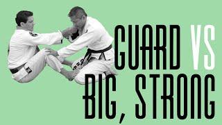 How to fight against bigger, stronger opponents in BJJ