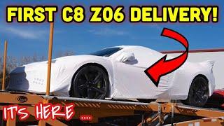 2023 all NEW c8 Z06 Corvette is HERE! FIRST ever DELIVERY ….