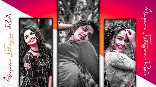 Anupama Video Editing love status Tutorial Alight Motion Editing Tutorial Telugu #darling_anu_143️