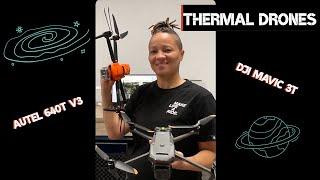 Autel Evo 640T Enterprise v3 & DJI Mavic 3T - Thermal Drones