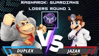 Duplex (Donkey Kong) Vs. JaZaR (Dr. Mario) | Ragnarok: Guardians | Losers R1 | SSBU