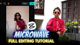 Microwave Edit Full Tutorial | CAPCUT |