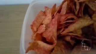 Doritos Taste Test Eating Ketchup Tortilla Chips