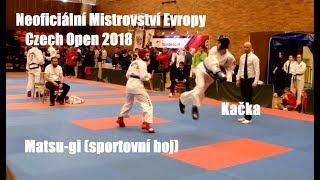 Matsu-gi (sportovní boj) Neoficiální mistrovství Evropy (Czech Open 2018) Katka