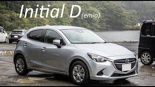 Driving around Mt. Akagi in the Mazda Initial Demio