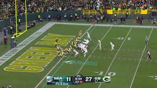 Packers' defense swallows up Tua for a fourth down sack