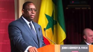 3 with IOP: President of Senegal His Excellency Macky Sall