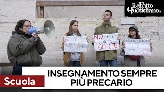 Studenti contro la riforma dei 60 Cfu: "Così l'insegnamento sarà sempre più precario ed elitario"