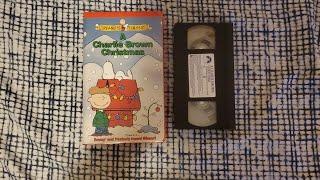 Opening To A Charlie Brown Christmas 1996 (2000 Reprint) VHS