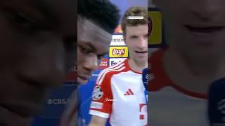 Aurélien Tchouaméni crashes Thomas Muller's interview! 