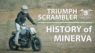 TRIUMPH "MINERVA" SCRAMBLER al MUD RUN OFF ROAD PARTY 2019  | MOTO DESIGN CUSTOMS 