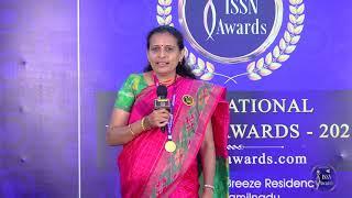 ISSN AWARDS INTERVIEW 12