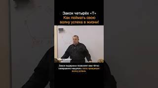 Закон четырёх «Т». Как поймать свою волну успеха в жизни! (Вячеслав Губанов)