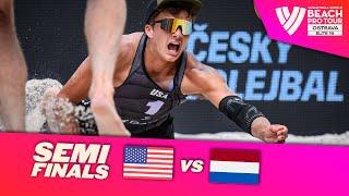 Partain/Benesh vs. Boermans/de Groot - Semi Final Highlights | Ostrava 2024 #BeachProTour