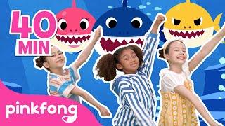 Mix - Baile del Tiburón Bebé y más | Canta & Baila | +Recopilación | Pinkfong Canciones Infantiles