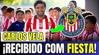 ¡YA ESTÁ AQUÍ! VELA llega a GUADALAJARA para FIRMAR | ultimas noticias del chivas hoy