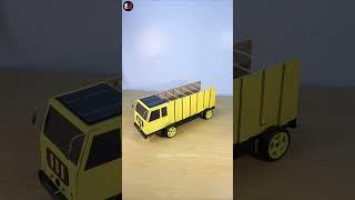 How to make Solar truck | EV truck | how to make EV car | solar panel projects| science project #diy