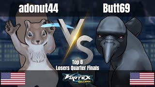 adonut44 vs Butt69 - Vortex Gallery 2022 Fight of Animals Losers Quarters @ Evo