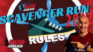 RunArnoRun Scavenger Run Rules