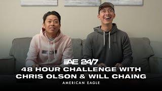 AE 24/7 48 Hour Challenge with Chris Olson & Will Chaing | American Eagle