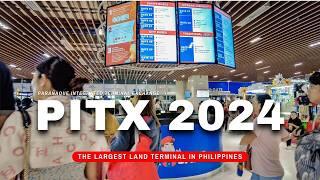 [4K] Philippines' LARGEST Land Terminal | Parañaque Integrated Terminal Exchange PITX Tour 2024