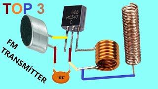 TOP 3 FM Transmitter Circuit Diagram