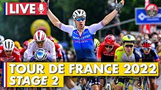 Tour de France 2022 Stage 2 LIVE COMMENTARY - Crosswinds Potential in Denmark?