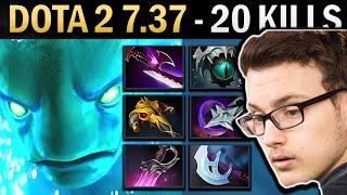 Morphling Dota 2 7.37 Miracle with Silveredge and 20 Kills - TI14