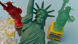 Liberty Insanity 3! Ravensburger 3D Statue of Liberty Puzzles! Classic, Night Edition, and Pop Art!