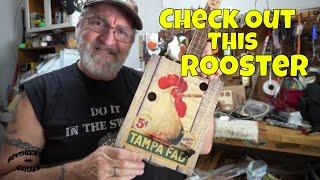 Cigar Box Guitar - Finger Picking Rooster Box CBG