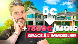 INVESTIR Dans l'IMMOBILIER Avec 0€ ! (4 Méthodes)