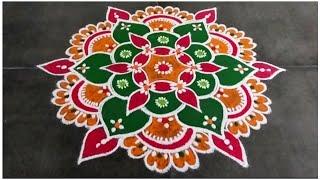 Margazhi Matham Special Rangoli Design / 2025 New Year Rangoli / Sashti Pooja / Kolam / Easy Mugulu