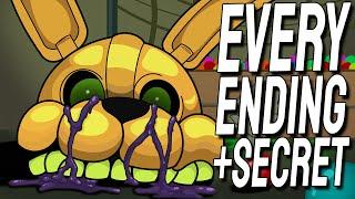 I Got All The Endings in FNAF: Into The Pit