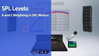 Setting SPL Levels / A and C Weighting in SPL Meters