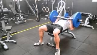 Bench Press Demo using the 4ft All purpose Supra Bar